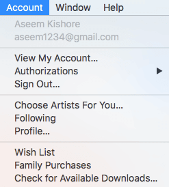 how do i view my itunes subscriptions