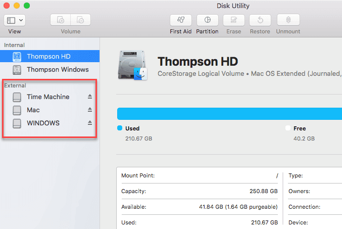 500 gigabites external harddrive that works for both mac and windows